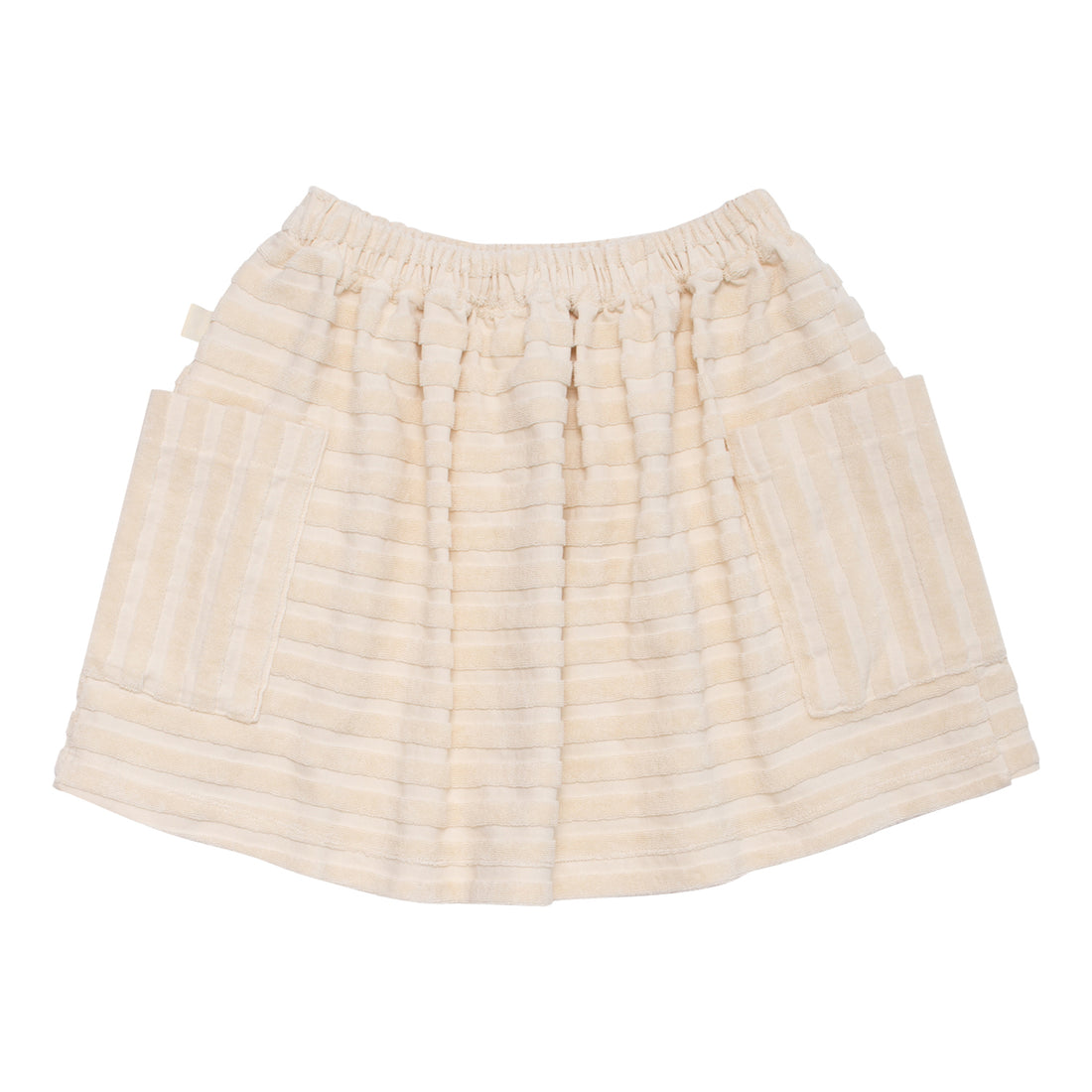 WYNKEN Chalk Terry Stripe Beach Skirt
