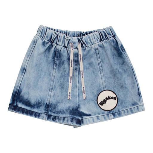 WYNKEN Mottle Blue Drawcord Panel Short