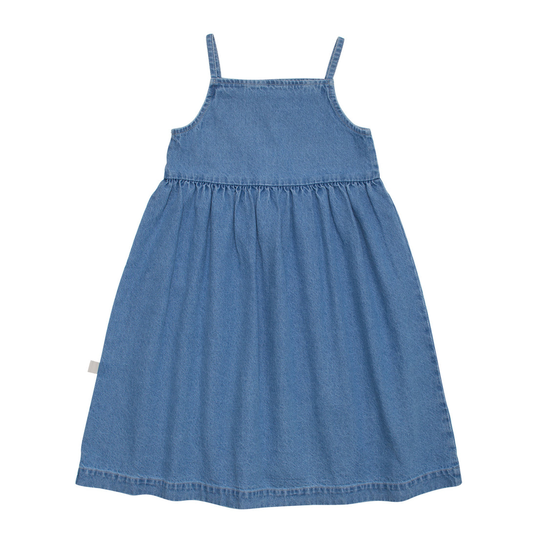 WYNKEN Mid Wash Denim Dansent Denim Sundress