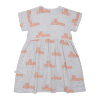 WYNKEN Pale Blue Tatto Dress