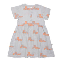 WYNKEN Pale Blue Tatto Dress
