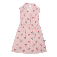 WYNKEN Muted Pink Corazon Shirt Dress