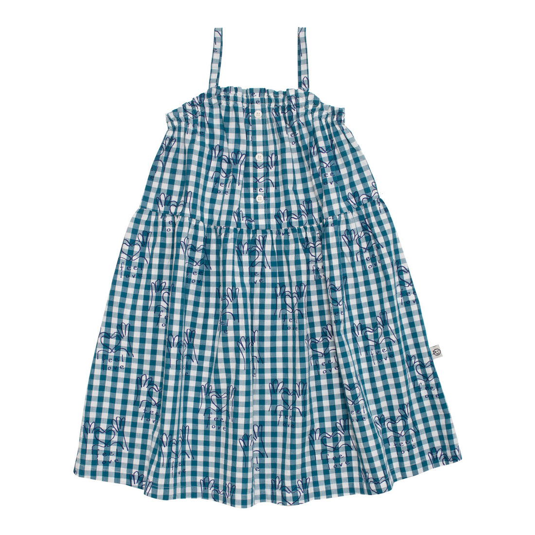 WYNKEN Paris Green Amore Sundress