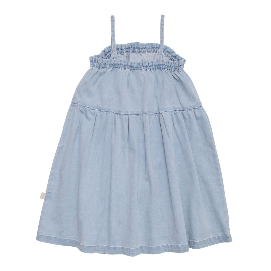 WYNKEN Pale Bleach Concha Frill Dress