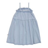 WYNKEN Pale Bleach Concha Frill Dress