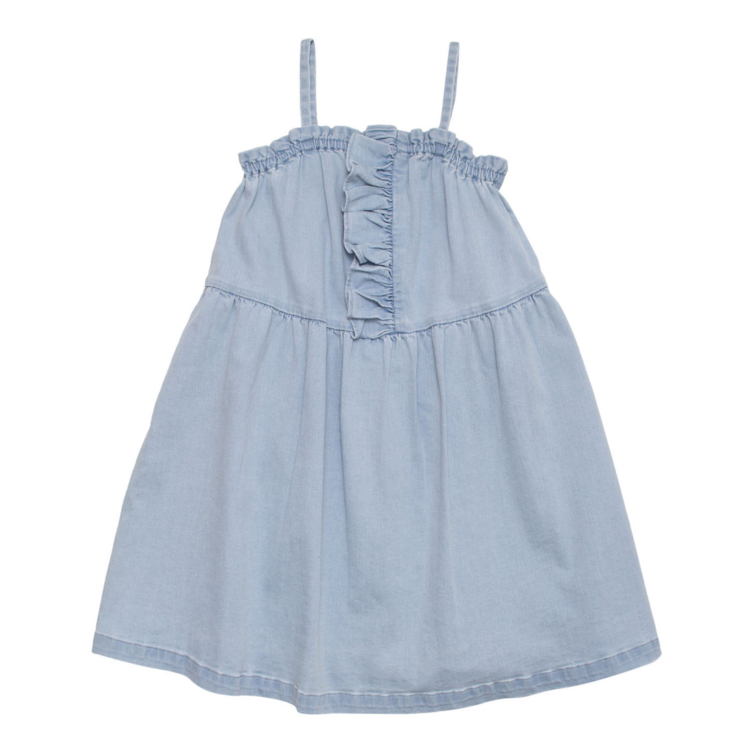 WYNKEN Pale Bleach Concha Frill Dress