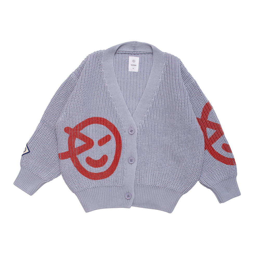 WYNKEN Dusk Blue Wynken Slouch Cardigan