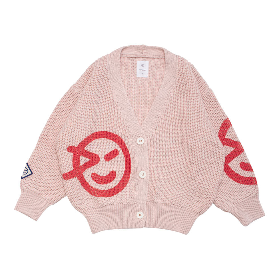 WYNKEN Shell Pink Wynken Slouch Cardigan