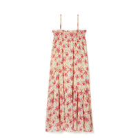 Louise Misha Raspberry Flowers Marcelina Womens Dress