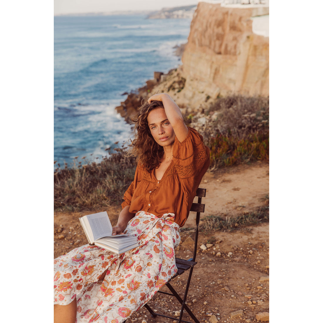 Louise Misha Rainbow Flowers Lucia Womens Skirt