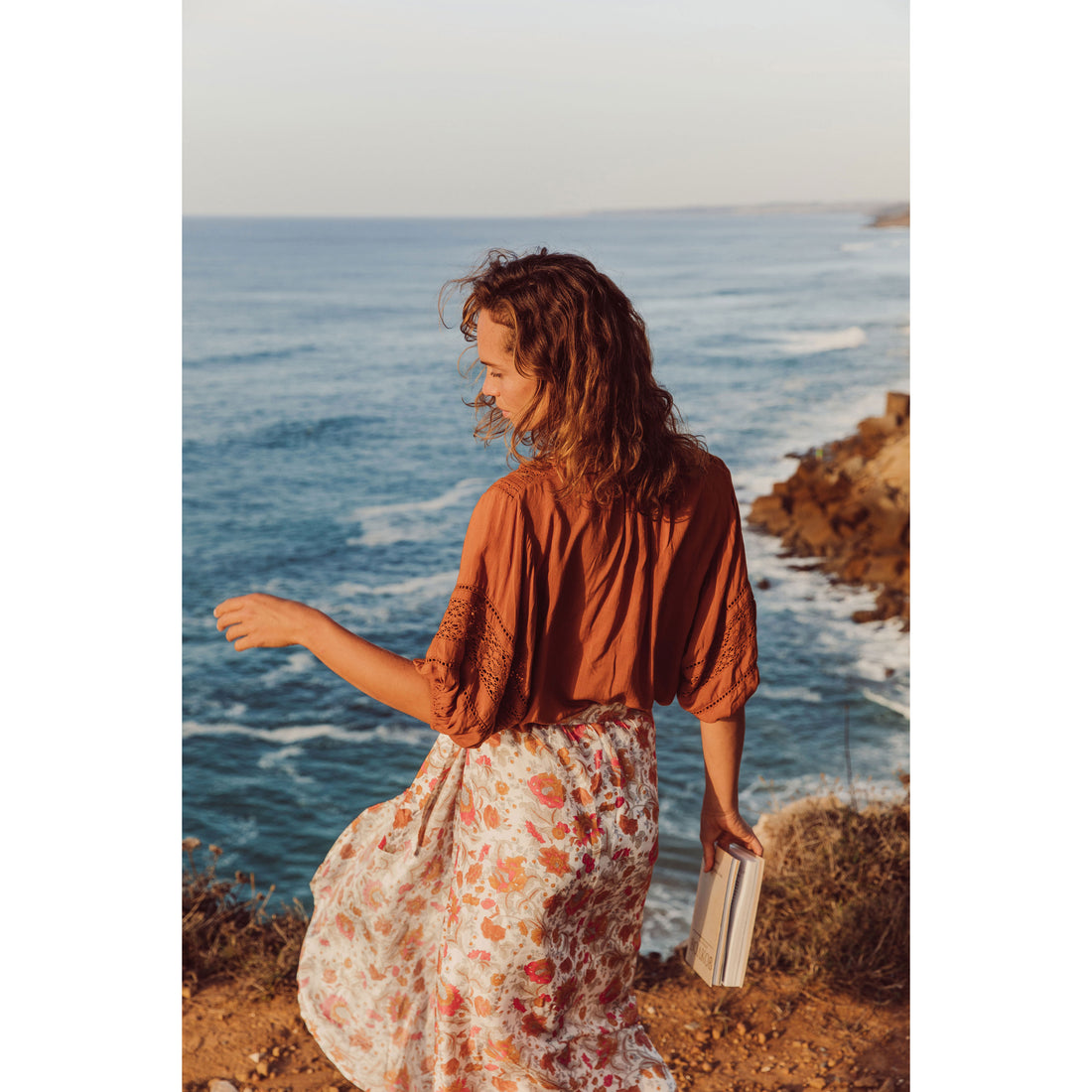 Louise Misha Rainbow Flowers Lucia Womens Skirt
