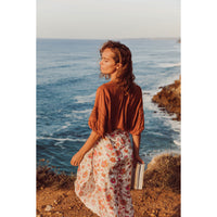 Louise Misha Rainbow Flowers Lucia Womens Skirt