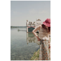 Louise Misha  Almond Bohemian Hindi Isabella Maxi Skirt
