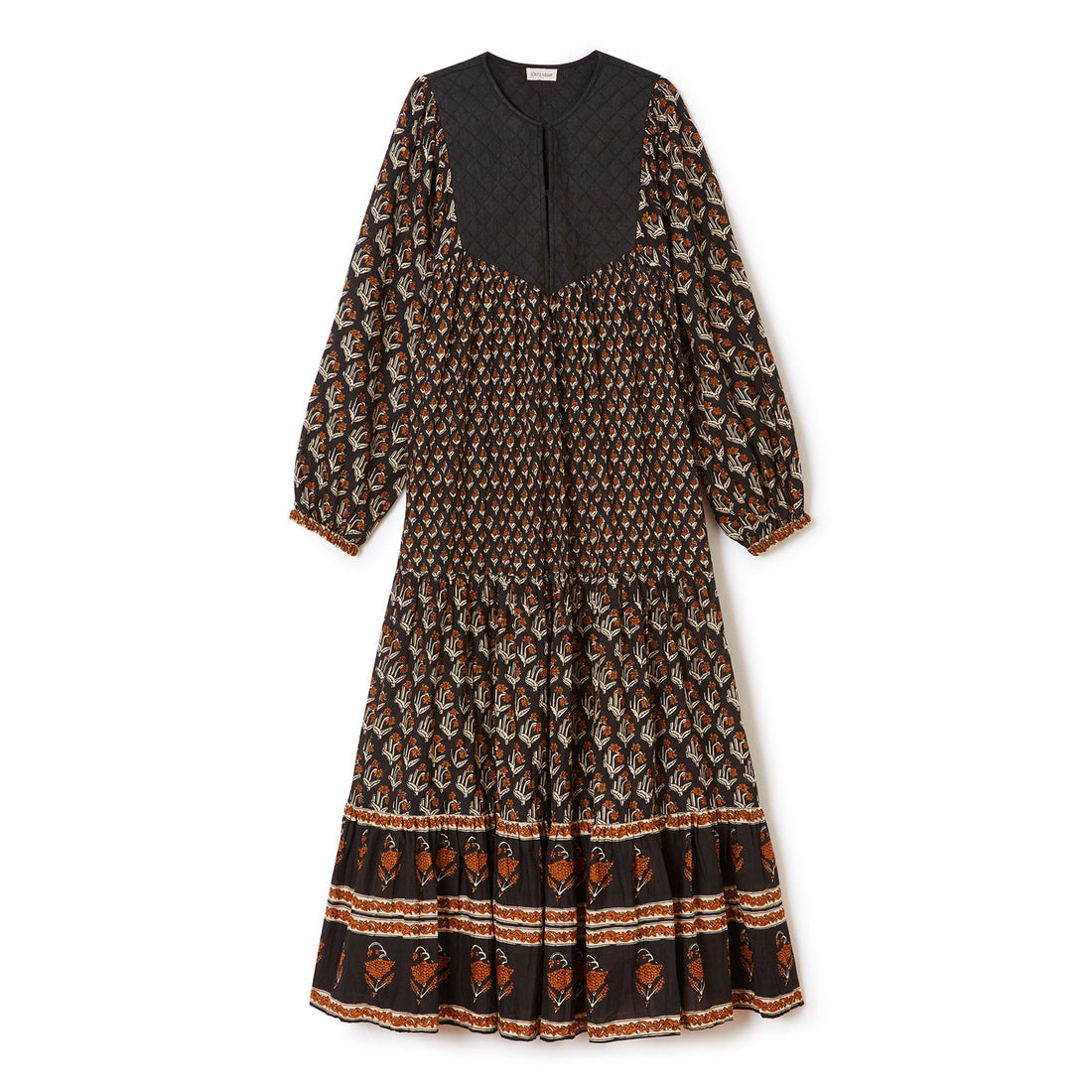 Louise Misha Cinnamon Tree Of Life Gypsy Dress