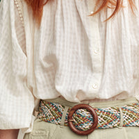 Louise Misha Plaid Fifi Belt