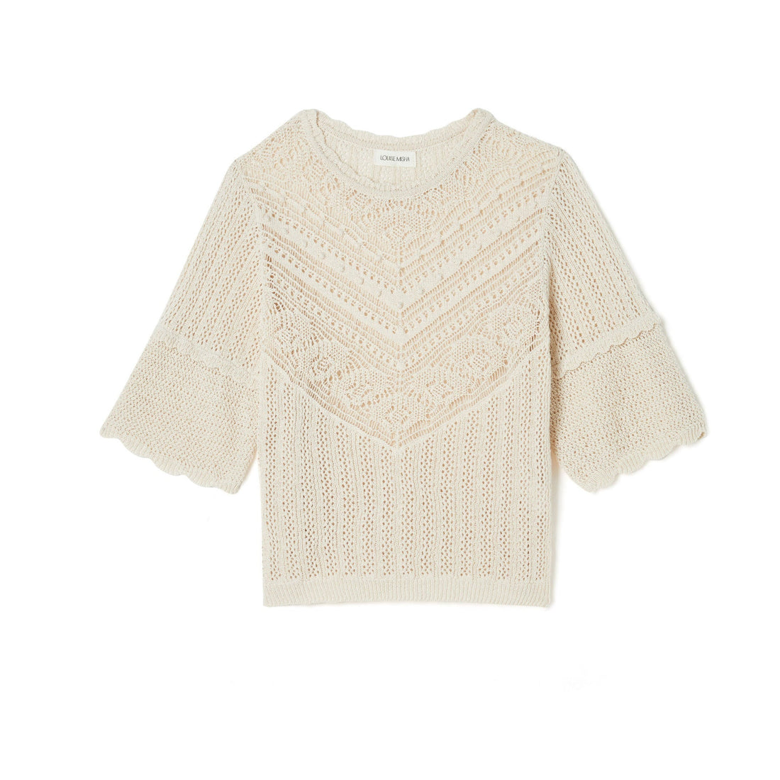 Louise Misha Butter Croisette Womens Sweater