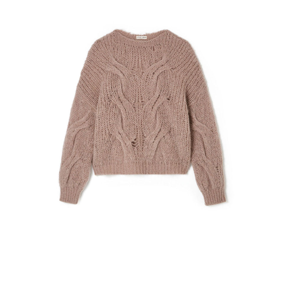 Louise Misha Blush Divya Knit Sweater