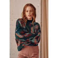 Louise Misha Peacock Dolce Knit Sweater