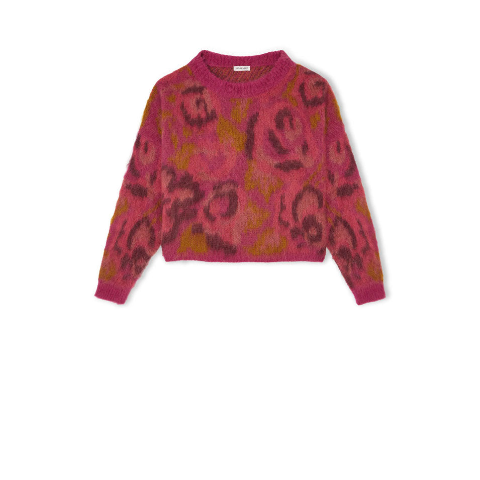 Louise Misha Fushia Dolce Knit Sweater