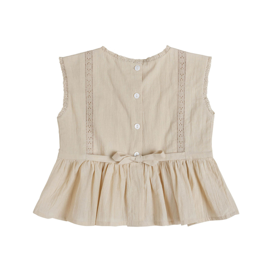Little Cotton Clothes Oat Willow Blouse