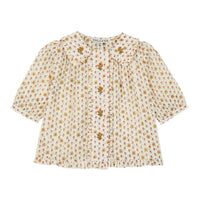 Emile et Ida Daisy Embroidered Blouse