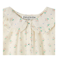 Emile et Ida Bouquet Collar Blouse