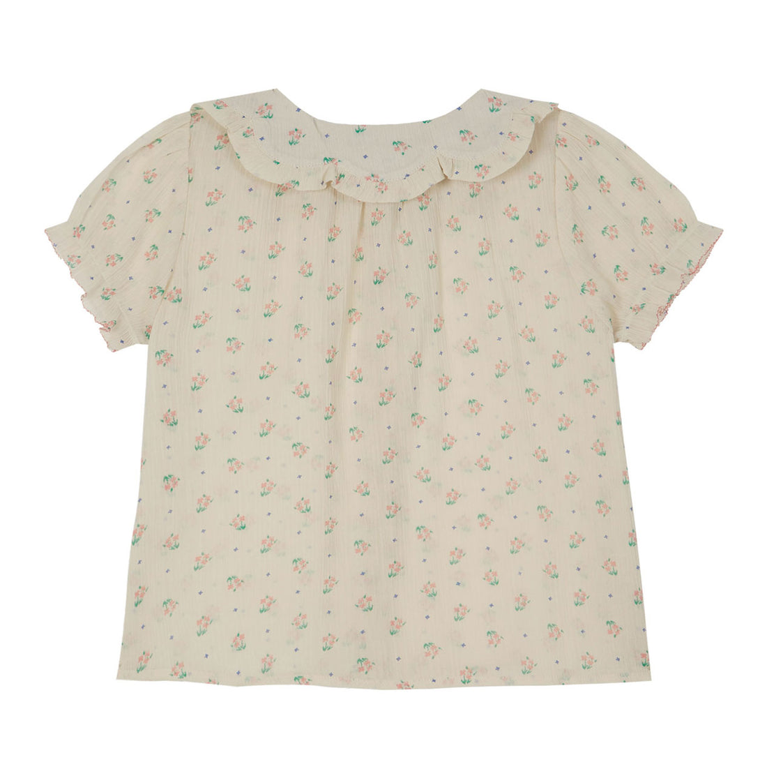 Emile et Ida Bouquet Collar Blouse
