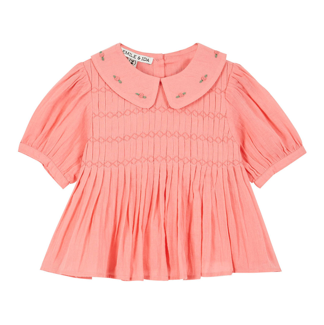 Emile et Ida Sushi Smocked Blouse