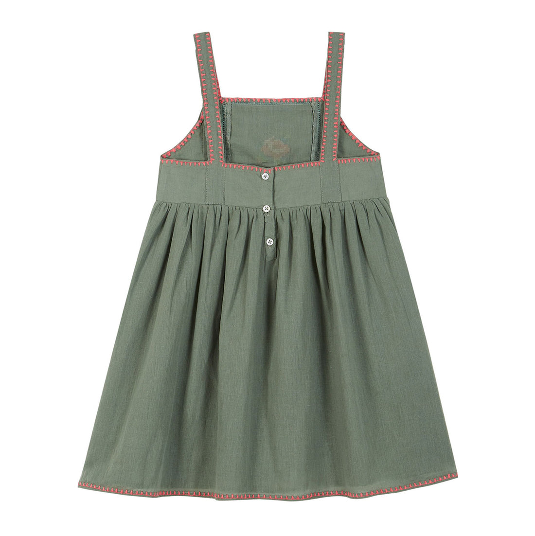 Emile et Ida Almond Cross Stitch Flower Dress