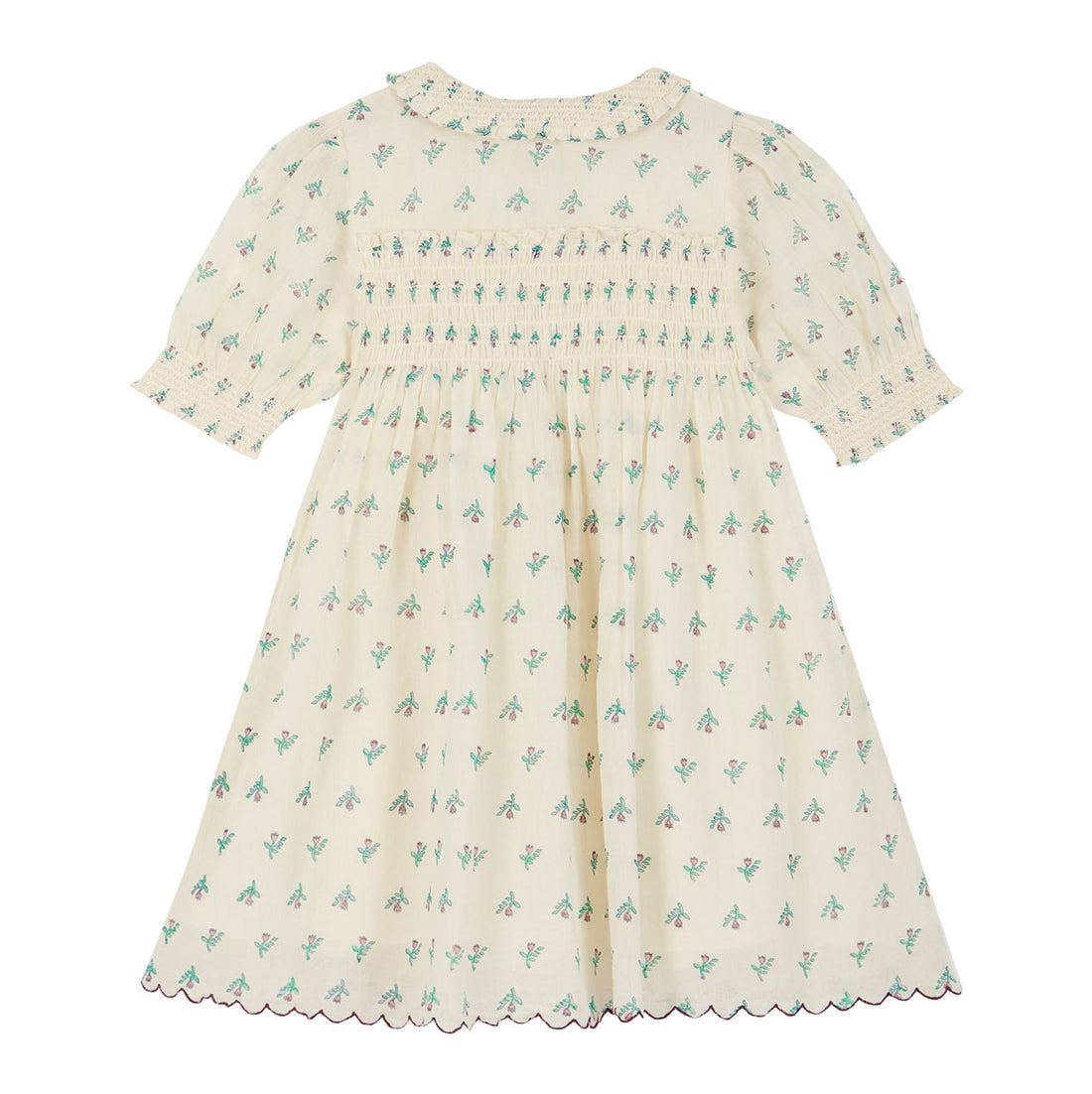 Emile et Ida Daffodil Smocked Dress