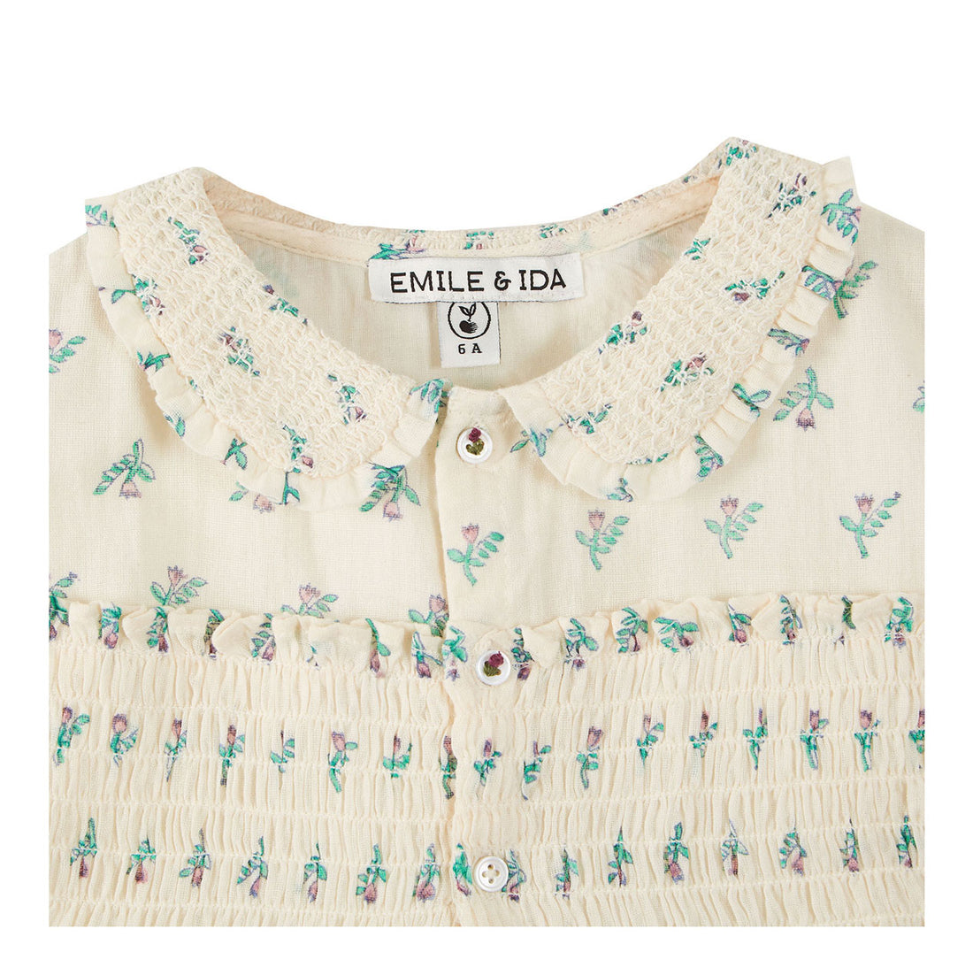 Emile et Ida Daffodil Smocked Dress