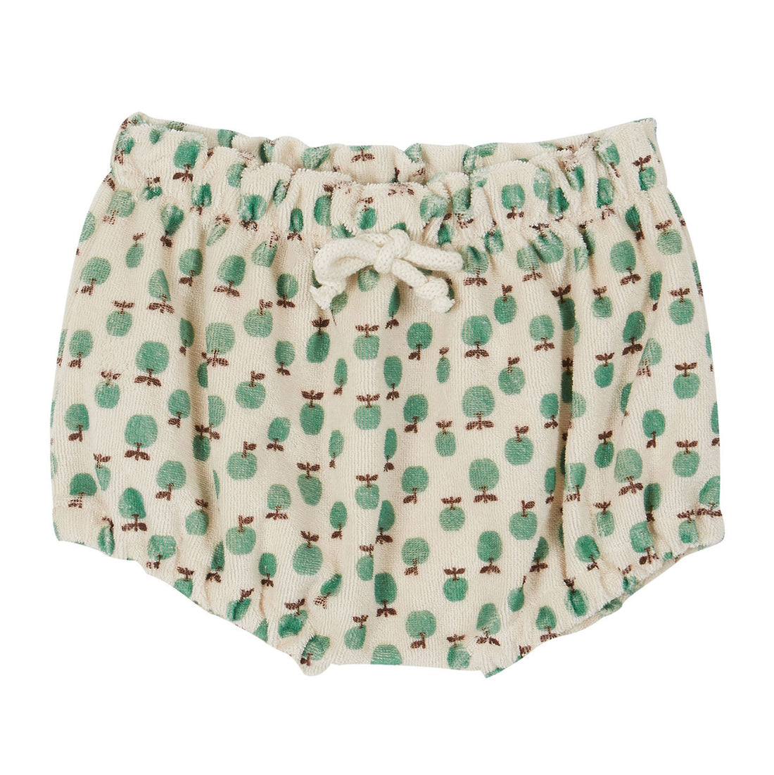 Emile et Ida Ecru Apple Terry Bloomers