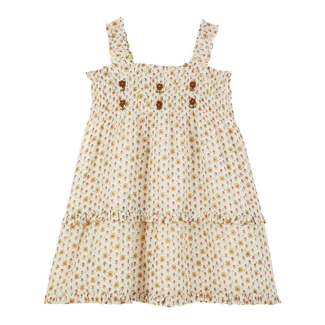 Emile et Ida Daisy Smocked Jumper