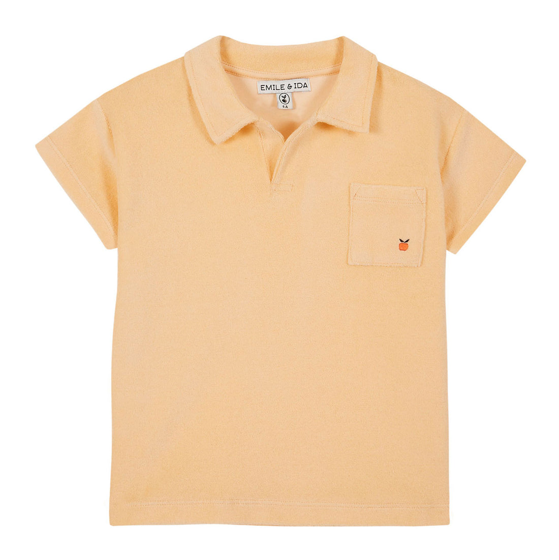 Emile et Ida Orange Terry Polo