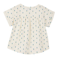 Emile et Ida Ecru Tulips Jersey Tee