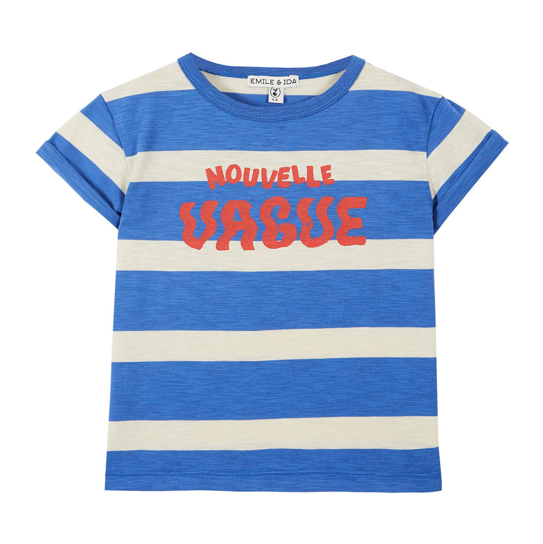 Emile et Ida Celestial Striped New Wave Tee