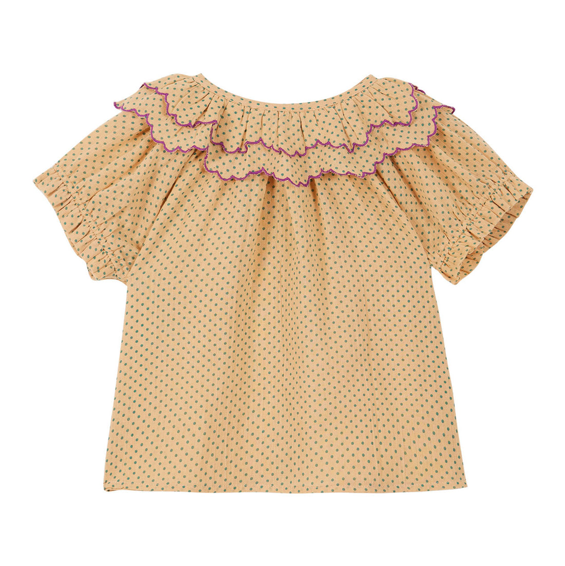 Emile et Ida Flower Pocket Skirt, Powder