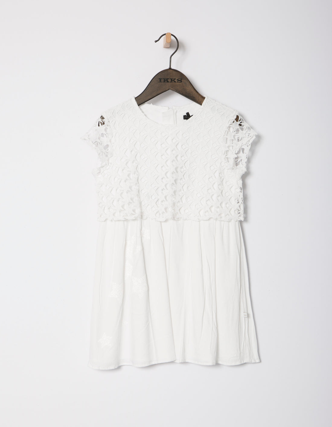 IKKS White Star Overlay Dress