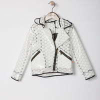 IKKS Translucent Star Print Jacket