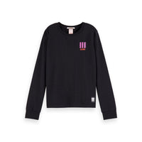 Scotch Shrunk Black Organic Cotton Tee