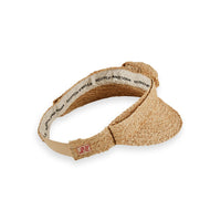 Scotch Shrunk Straw Visor Hat