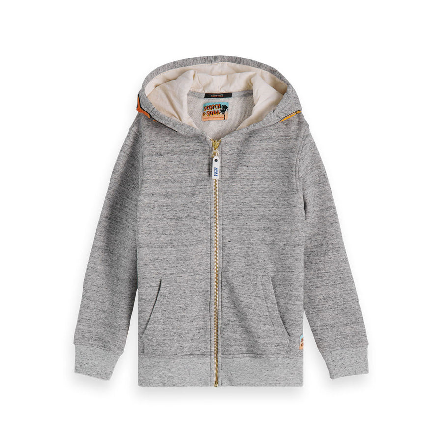 Scotch Shrunk Grey Classic  Zip Up