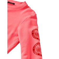 Scotch Shrunk Coral Garment Dyed Crew Neck Sweatshirt