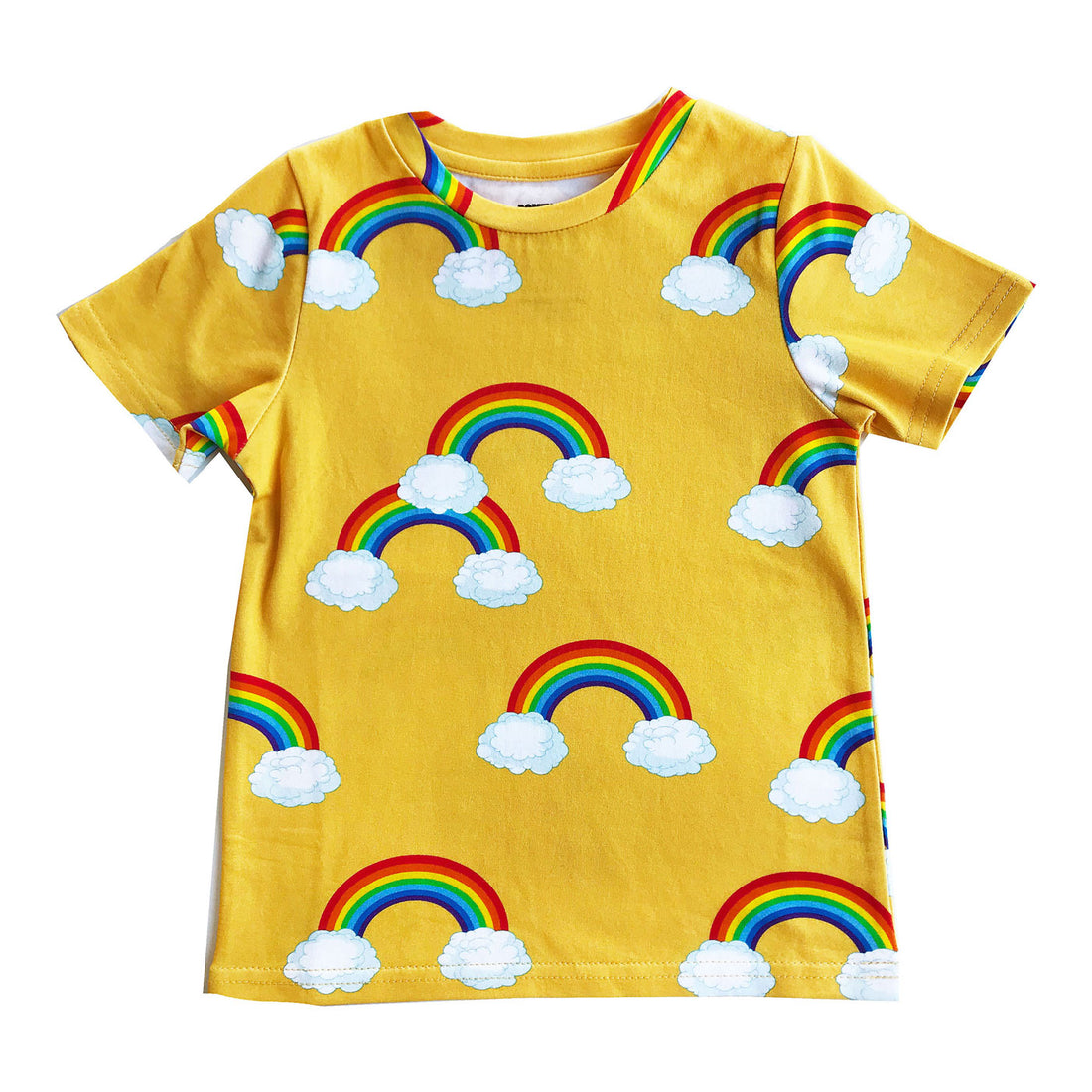 Romey Loves Lulu Yellow Rainbow T-shirt