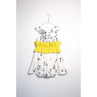 Hilda.Henri White Letters Zoya Dress