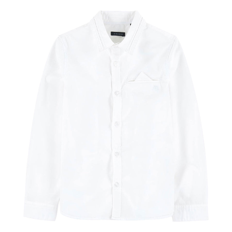 IKKS White Classic Permanent Shirt
