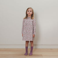 Bene Bene  Purple Coloring Ribbed Socks