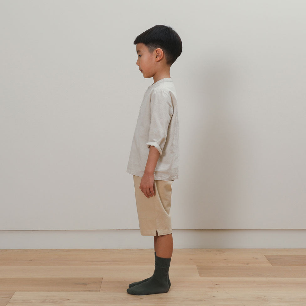 Bene Bene  Beige Check Pale Check Shirt