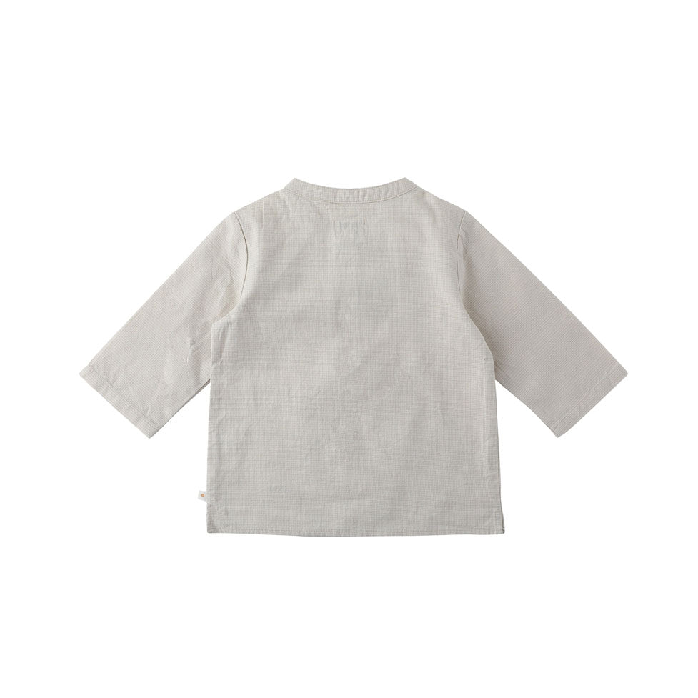 Bene Bene  Beige Check Pale Check Shirt