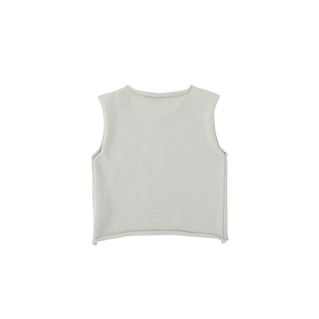 Bene Bene Light Beige Intarsia Vest